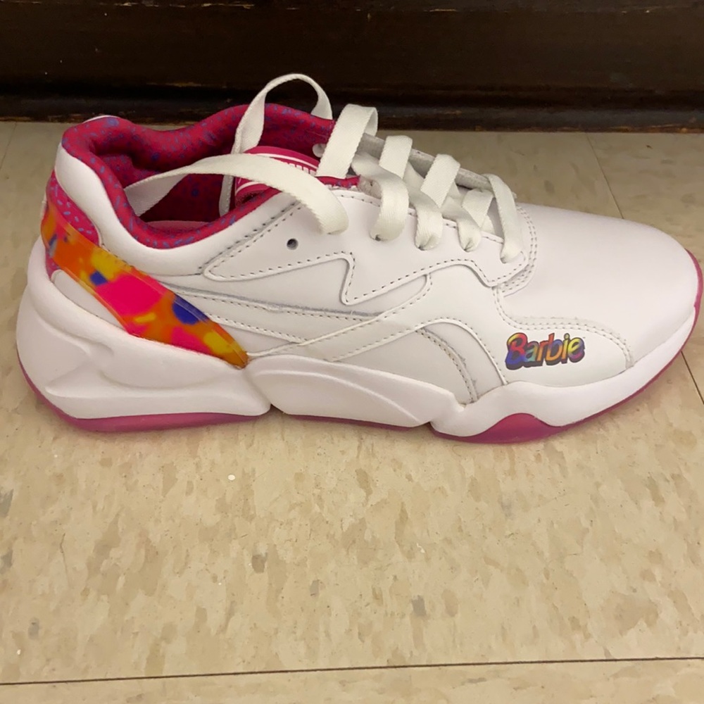 Brand new “Barbie” PUMA sneakers size 6 in women’s